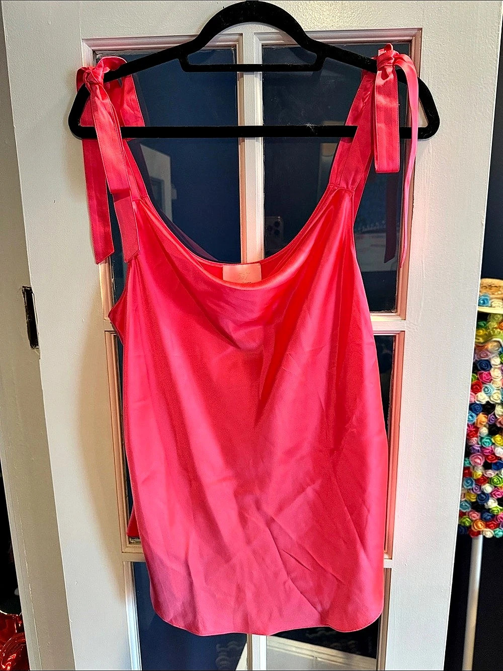 Cinq a Sept Drapey Camisole in Pink Size Large NWT